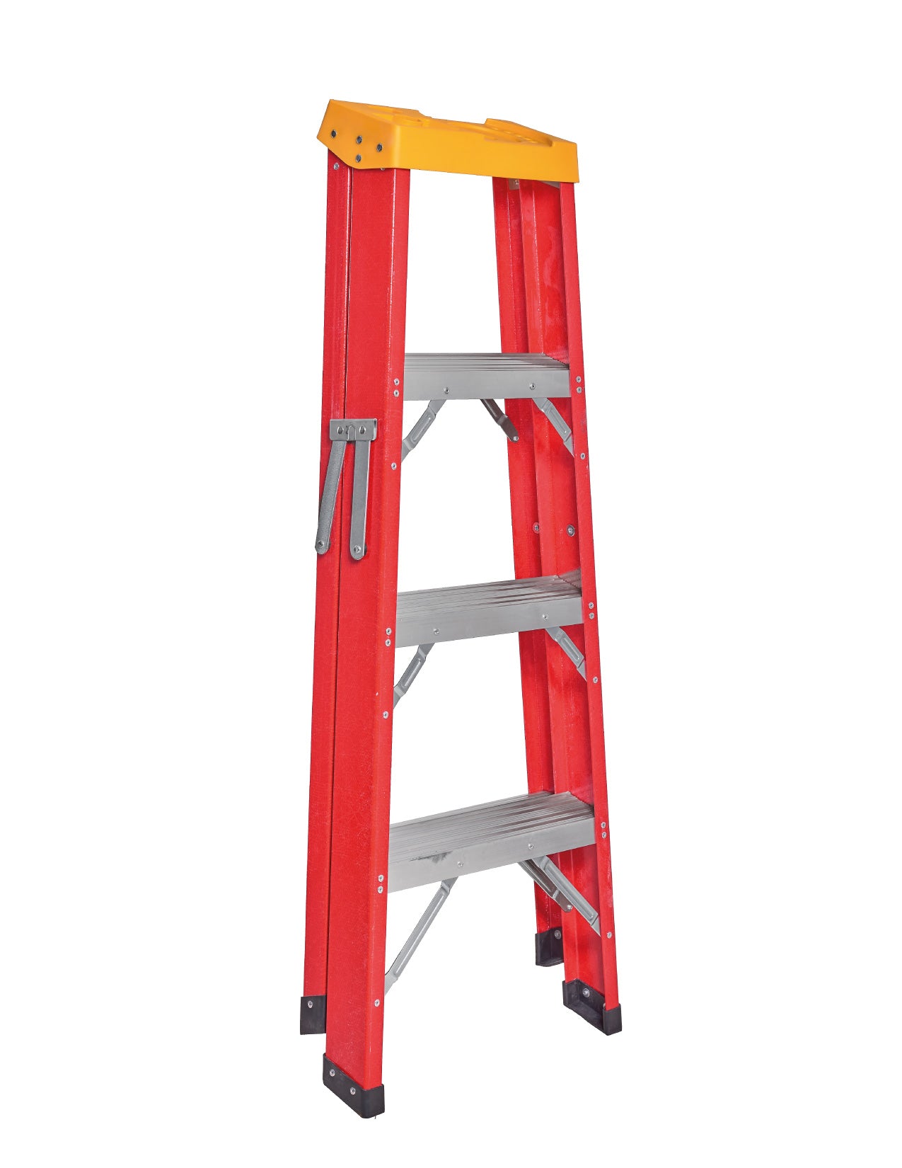 ESCALERA EN FIBRA DE VIDRIO 4 PASOS - 3 PELDAÑOS