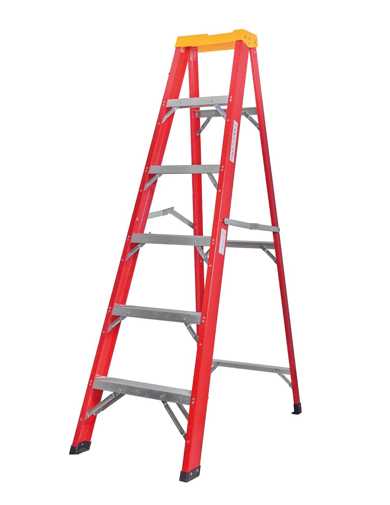 ESCALERA EN FIBRA DE VIDRIO 6 PASOS - 5 PELDAÑOS