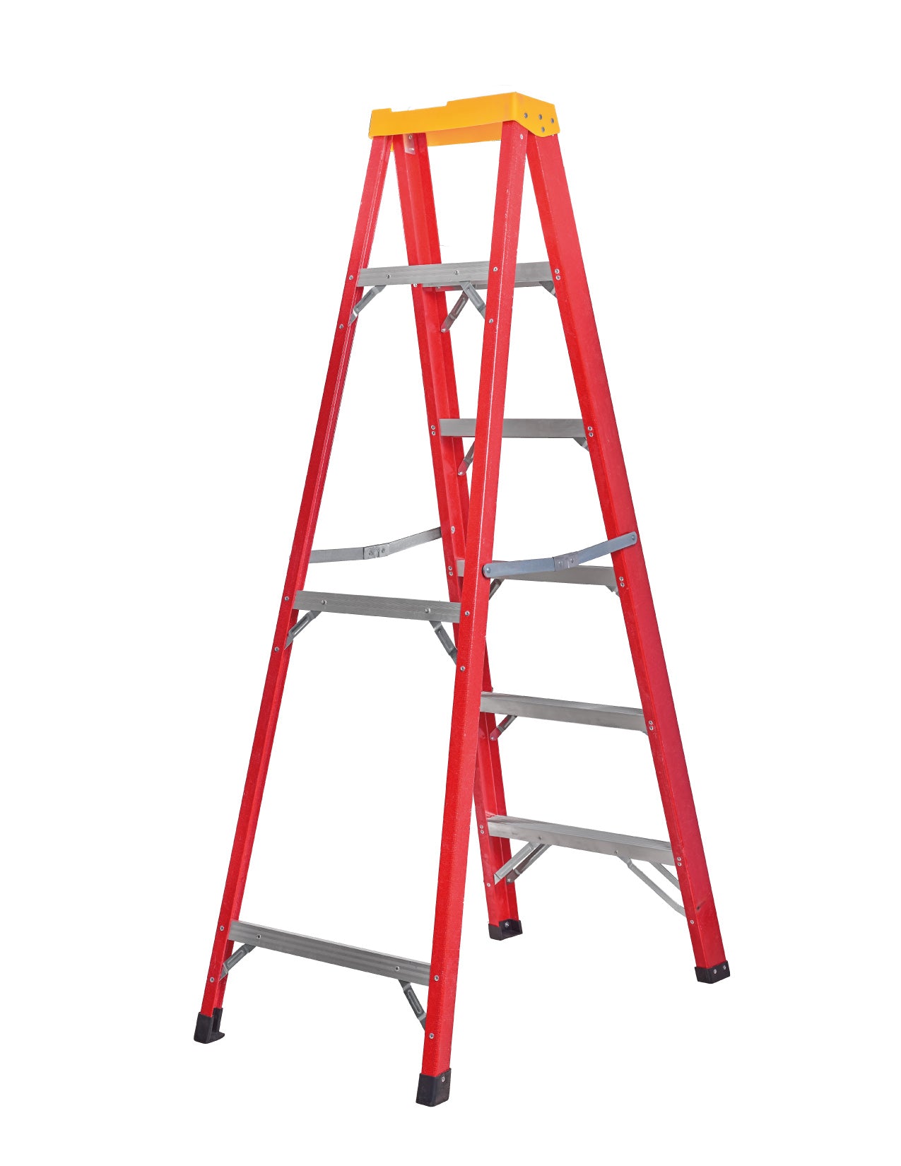 ESCALERA EN FIBRA DE VIDRIO 6 PASOS - 5 PELDAÑOS