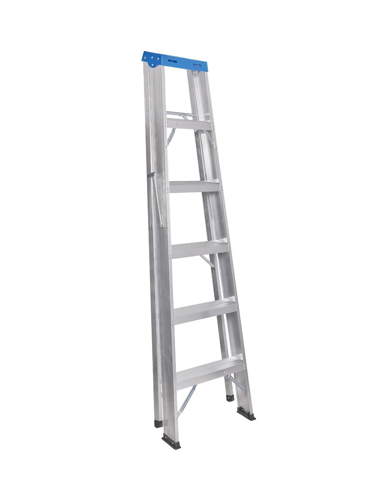 ESCALERA EN ALUMINIO 6 PASOS - 5 PELDAÑOS