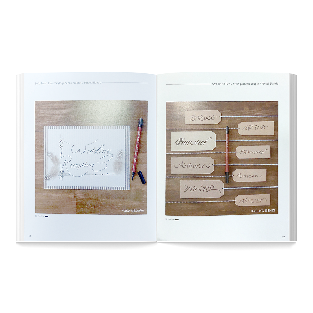 LIBRO DE IDEAS LETRAS CON PINCEL