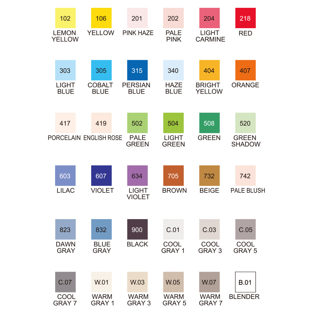 Kit Rotuladores KURECOLOR - 36 Unidades