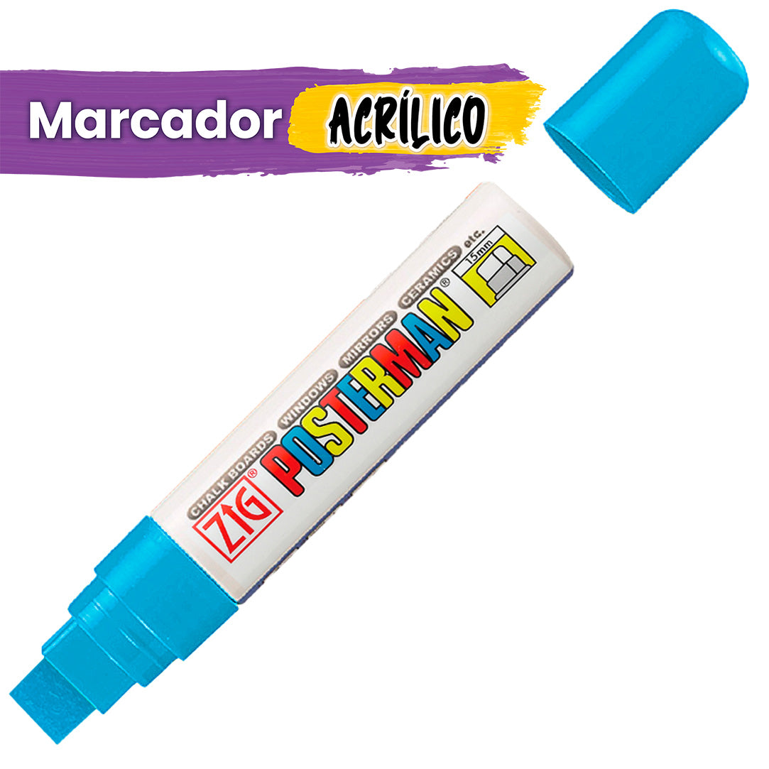 MARCADOR POSTERMAN ORIGINAL PMA-120