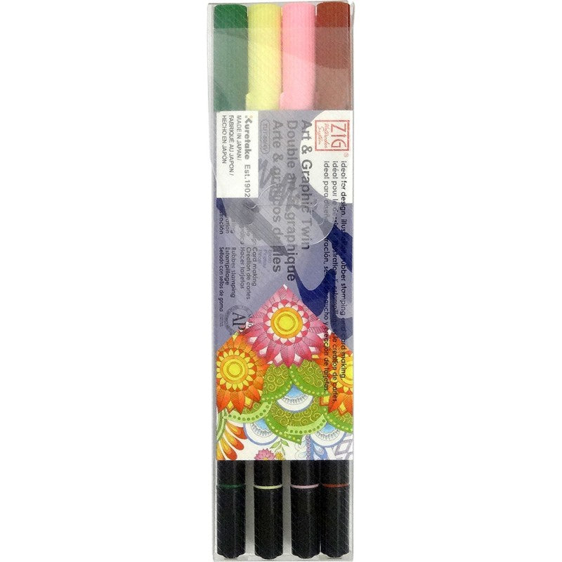 KIT DE MARCADORES GRÁFICOS X 4 UNIDADES