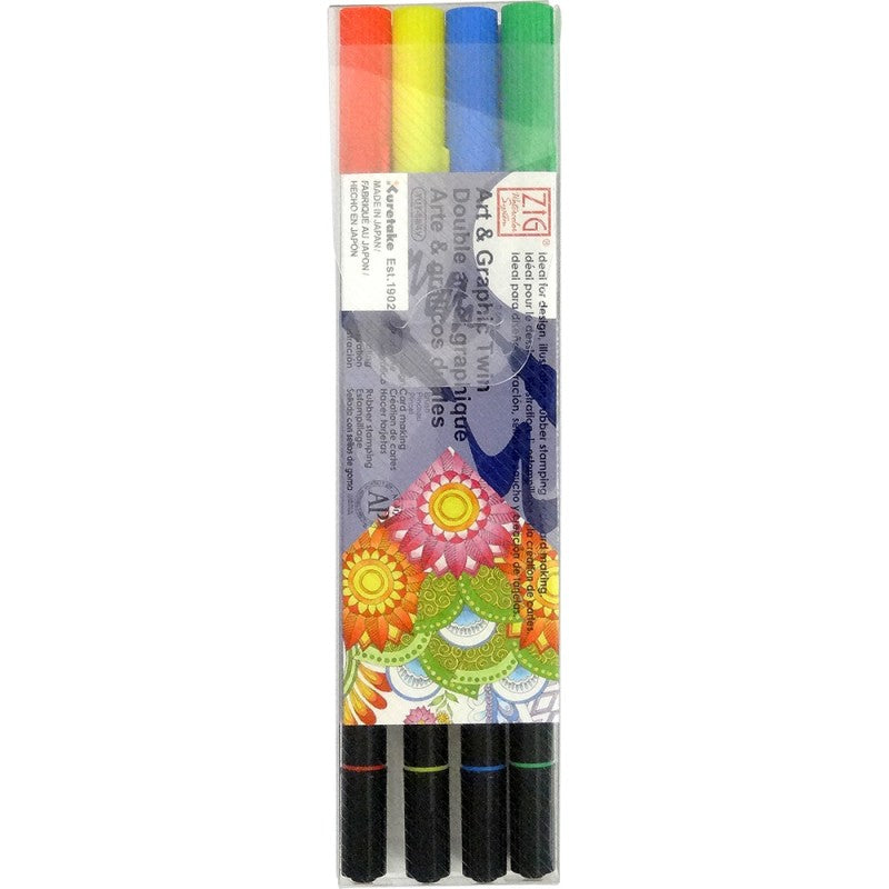 KIT DE MARCADORES GRÁFICOS X 4 UNIDADES