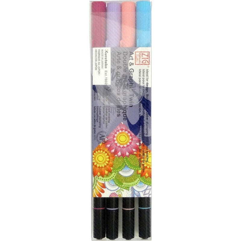 KIT DE MARCADORES GRÁFICOS X 4 UNIDADES
