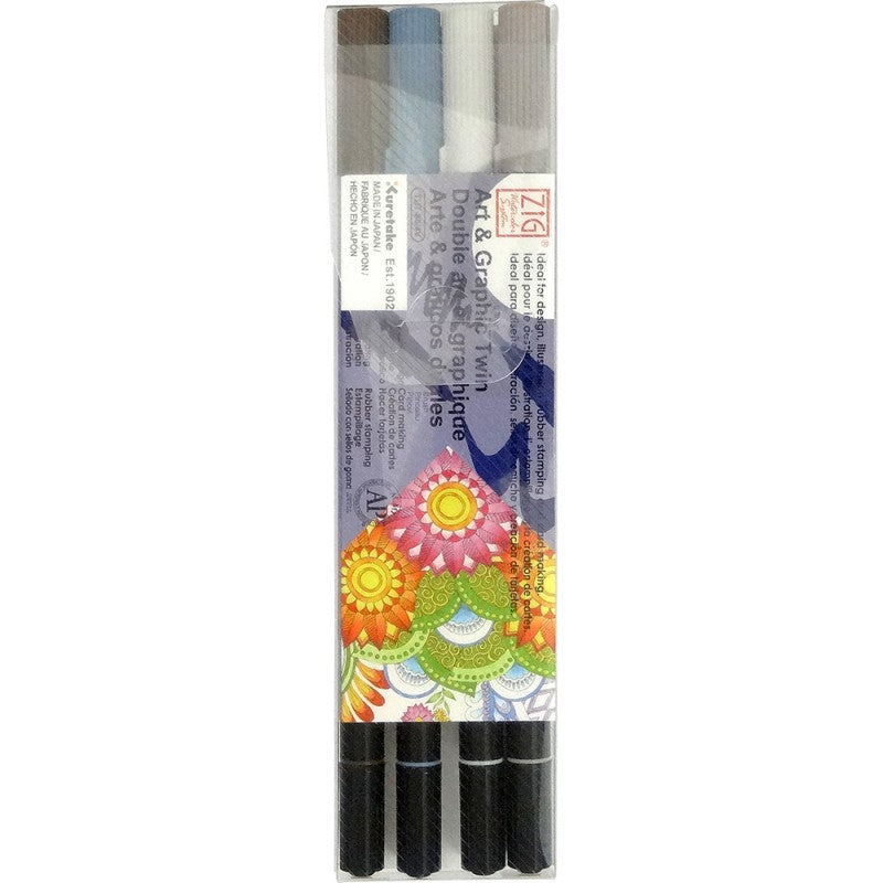KIT DE MARCADORES GRÁFICOS X 4 UNIDADES