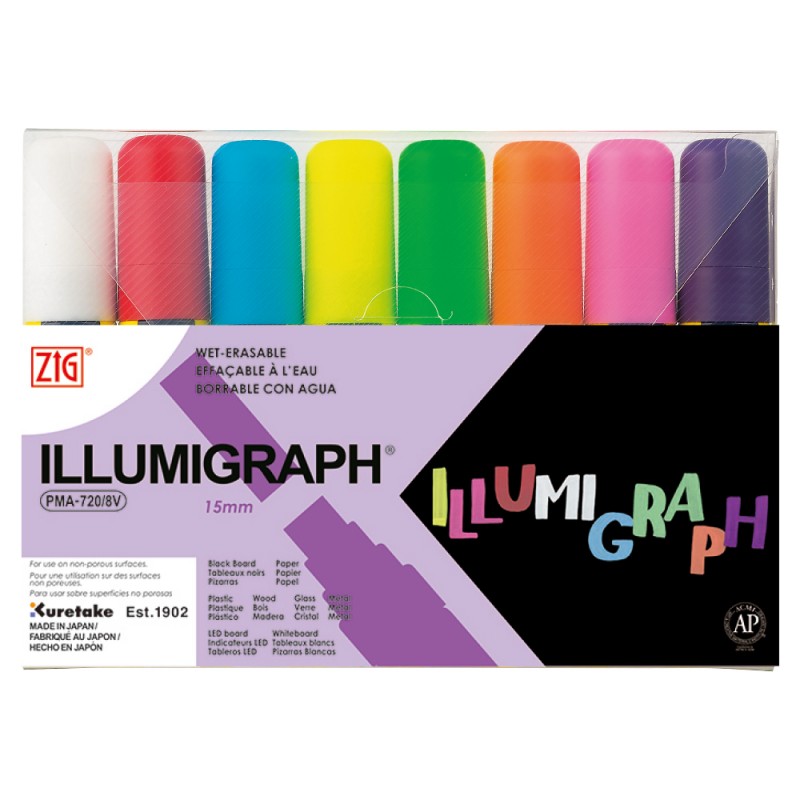 Zig Illumigraph Big and Broad Multicolor Set