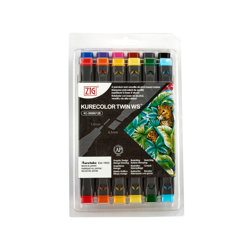 KIT ROTULADORES KURECOLOR X 12 UNIDADES