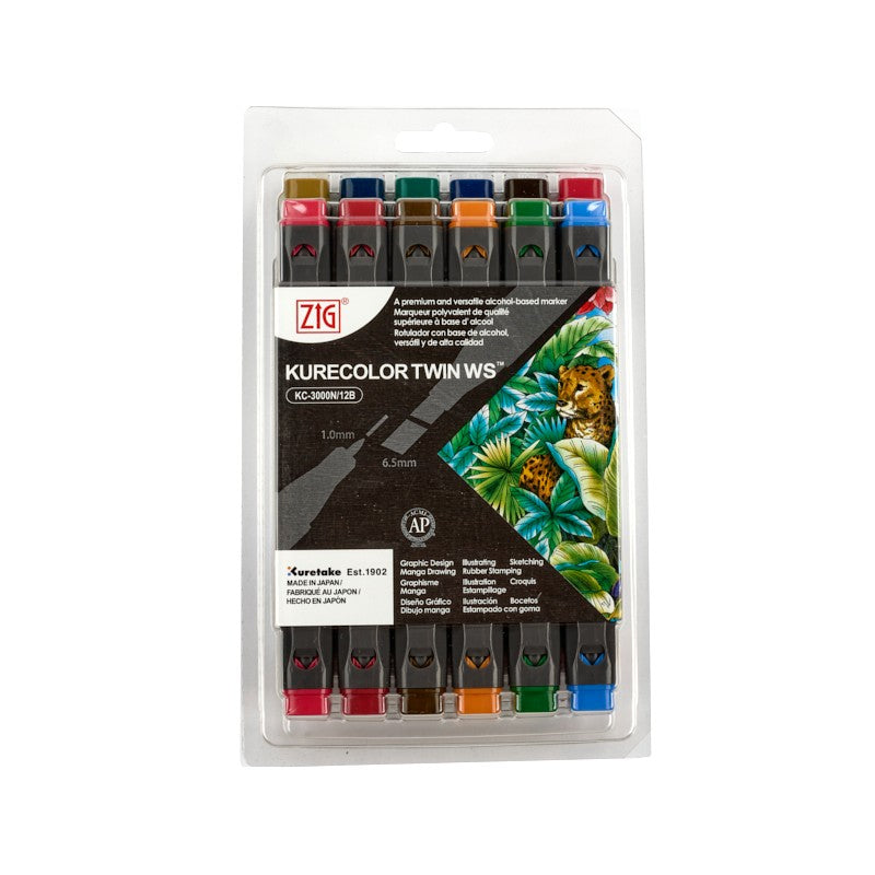 KIT ROTULADORES KURECOLOR X 12 UNIDADES
