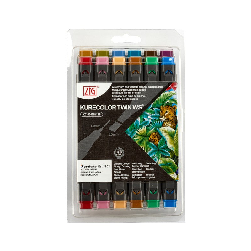 KIT ROTULADORES KURECOLOR X 12 UNIDADES