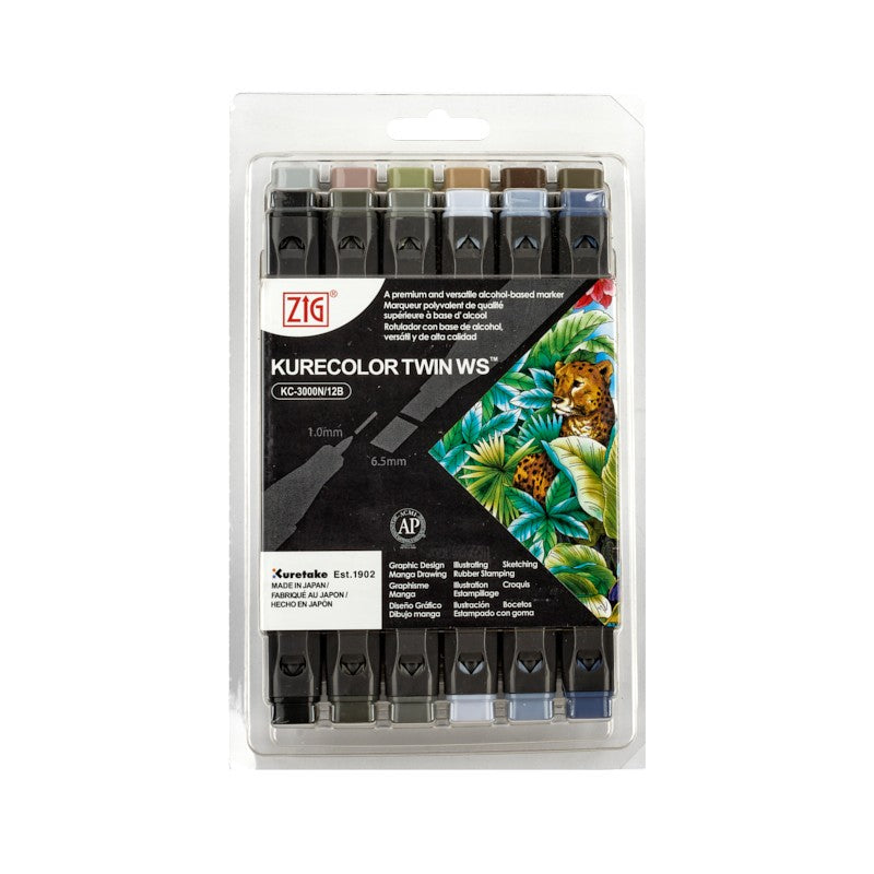KIT ROTULADORES KURECOLOR X 12 UNIDADES