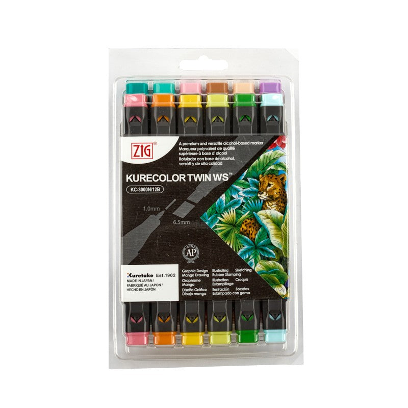 KIT ROTULADORES KURECOLOR X 12 UNIDADES