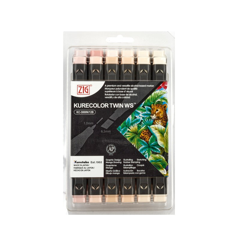 KIT ROTULADORES KURECOLOR X 12 UNIDADES