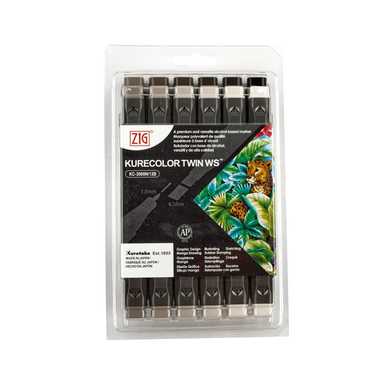 KIT ROTULADORES KURECOLOR X 12 UNIDADES