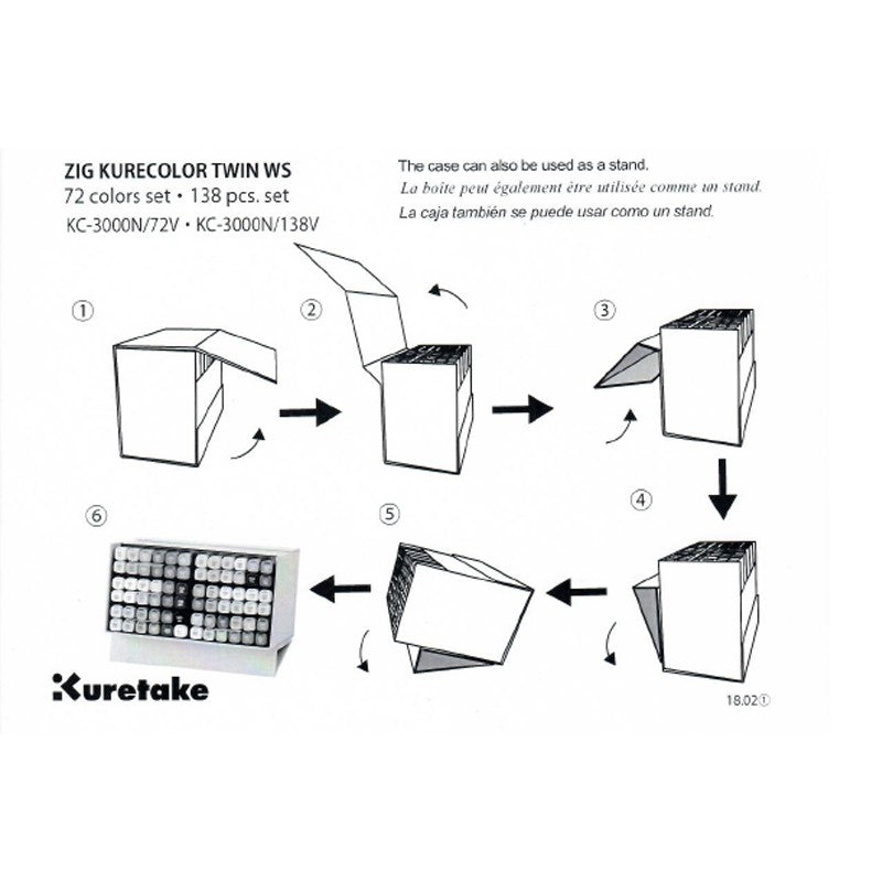 KIT ROTULADORES KURECOLOR X 138 UNIDADES