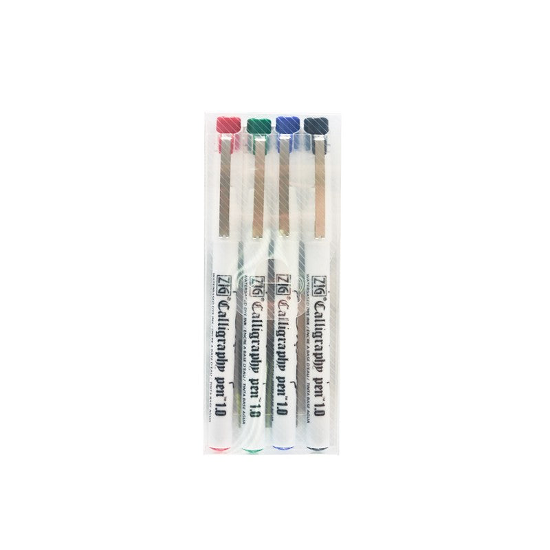 KIT DE LAPICEROS DE CALIGRAFÍA X 4 UNIDADES