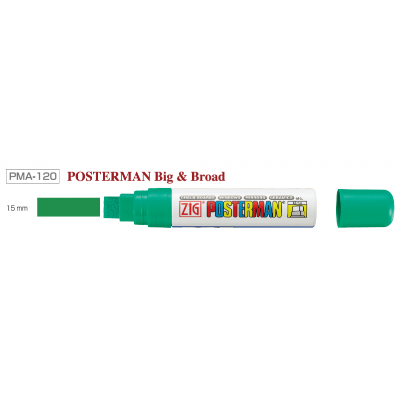 KIT MARCADORES POSTERMAN ORIGINAL PMA-120/8V