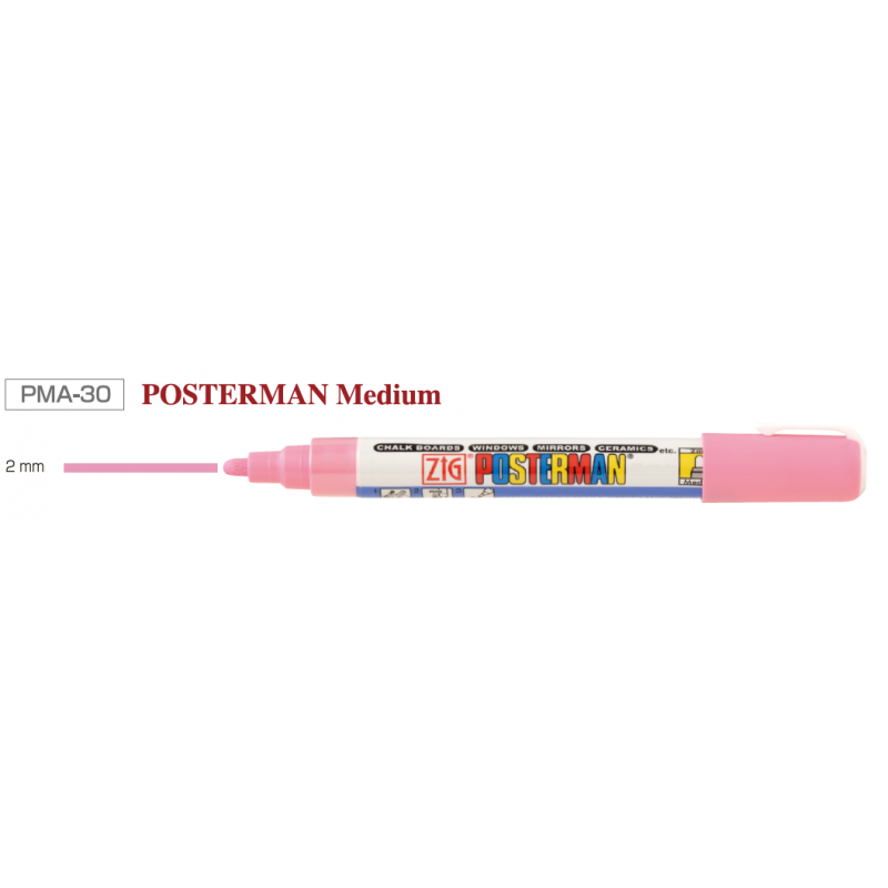 KIT MARCADORES POSTERMAN ORIGINAL PMA-30/8V