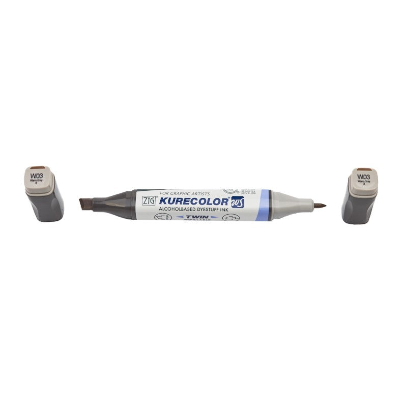 ROTULADOR KURECOLOR 3000N REF. W.01 AL W.11 WARM GRAY