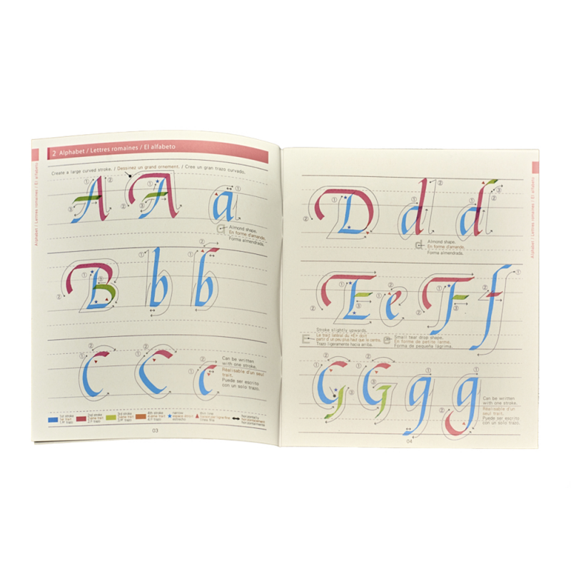 LIBRO GUÍA DE CALIGRAFÍA ITALICA