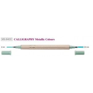 MARCADOR METALIZADO PARA CALIGRAFÍA MS-8400