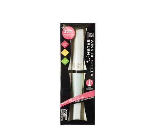 KIT MARCADORES GLITTER STELLA BRUSH X 3 UNIDADES