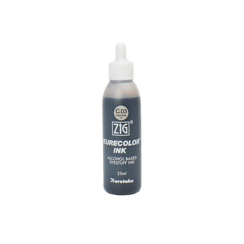 TINTAS KCR-25 RECARGA MARCADORES KURECOLOR REF. C.01 AL C.11 COOL GRAY