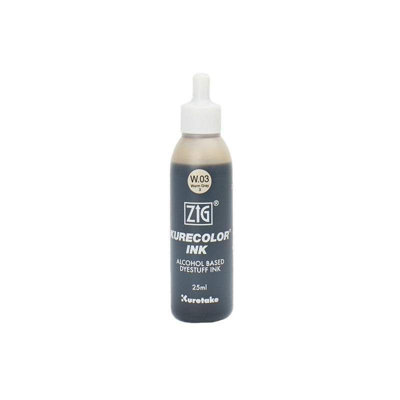 TINTAS KCR-25 RECARGA MARCADORES KURECOLOR REF. W.01 AL W.11 WARM GRAY
