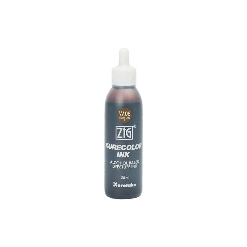 TINTAS KCR-25 RECARGA MARCADORES KURECOLOR REF. W.01 AL W.11 WARM GRAY