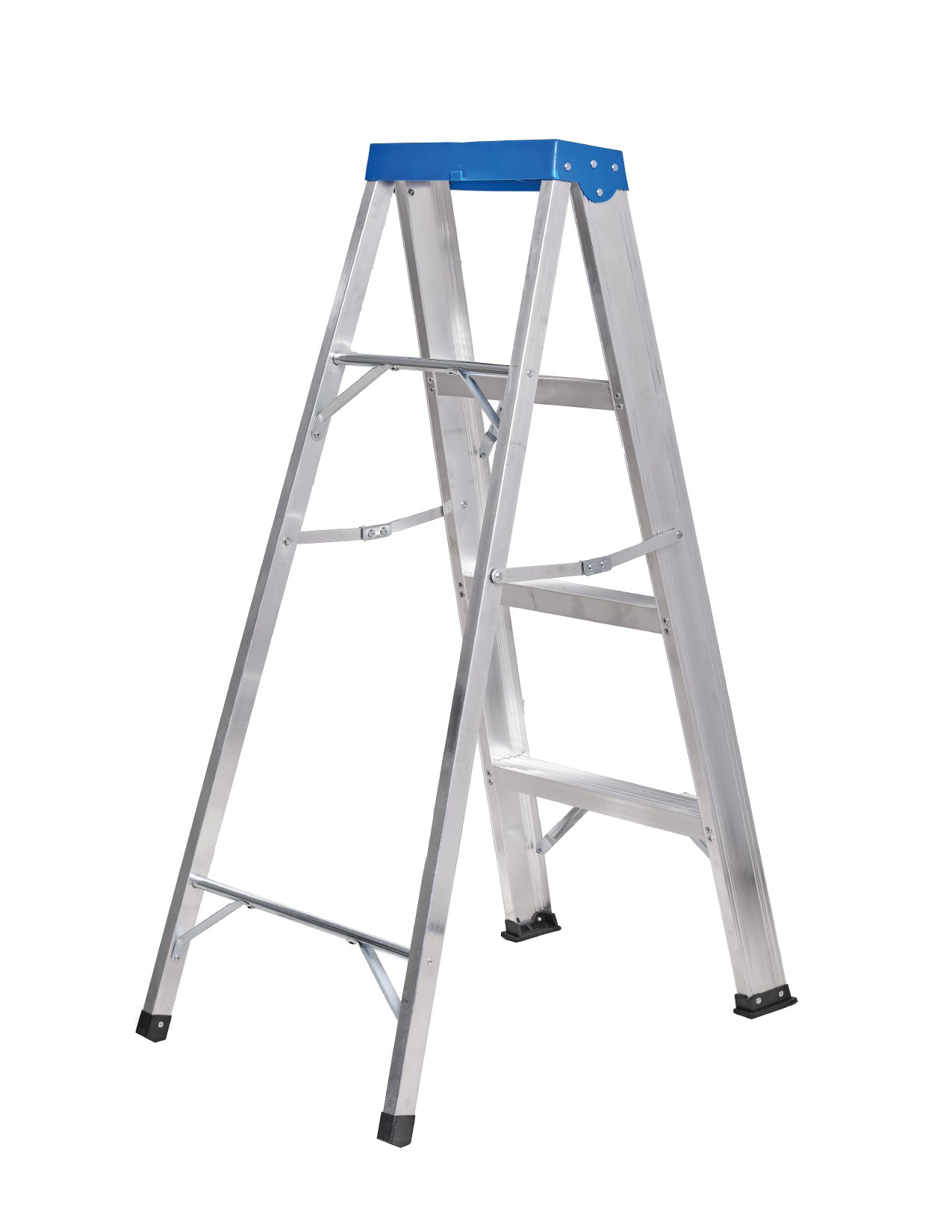 ESCALERA EN ALUMINIO 4 PASOS - 3 PELDAÑOS