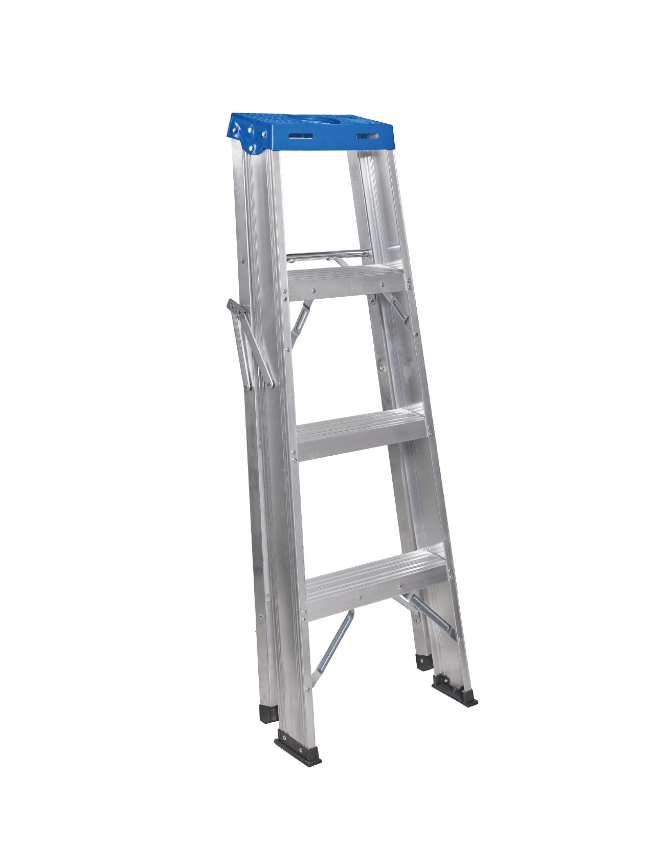 ESCALERA EN ALUMINIO 4 PASOS - 3 PELDAÑOS